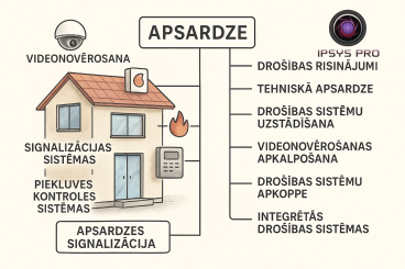 IPSYS PRO SIA, videonovērošanas un apsardzes sistēmas